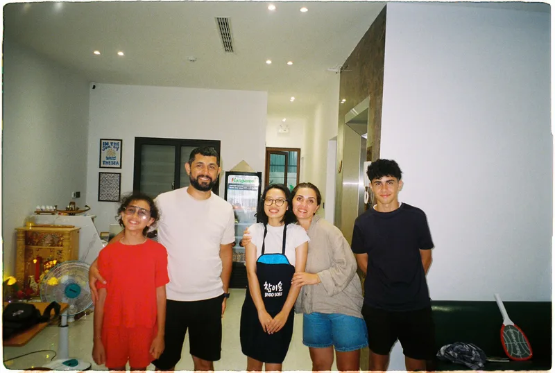 Happy guests from Azerbaijan enjoying their stay at Sóng and Sun Hotel, Phu Quoc